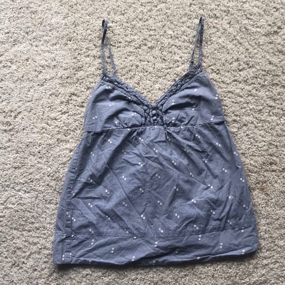 Guess jeans’ size xs: Blue and white dots tank top